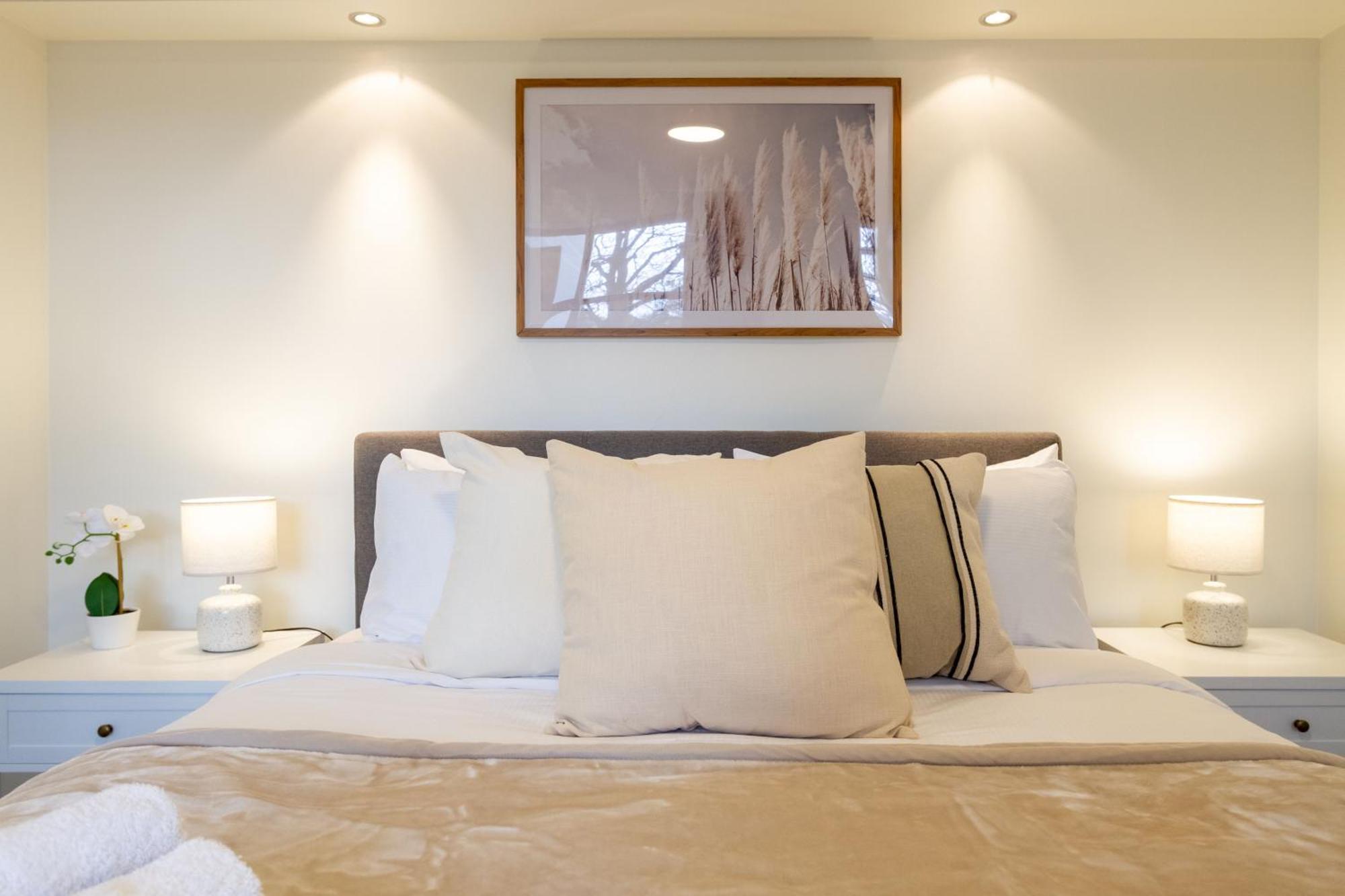 Warm Chch Apartment Park View & Garage Parking Christchurch Ngoại thất bức ảnh