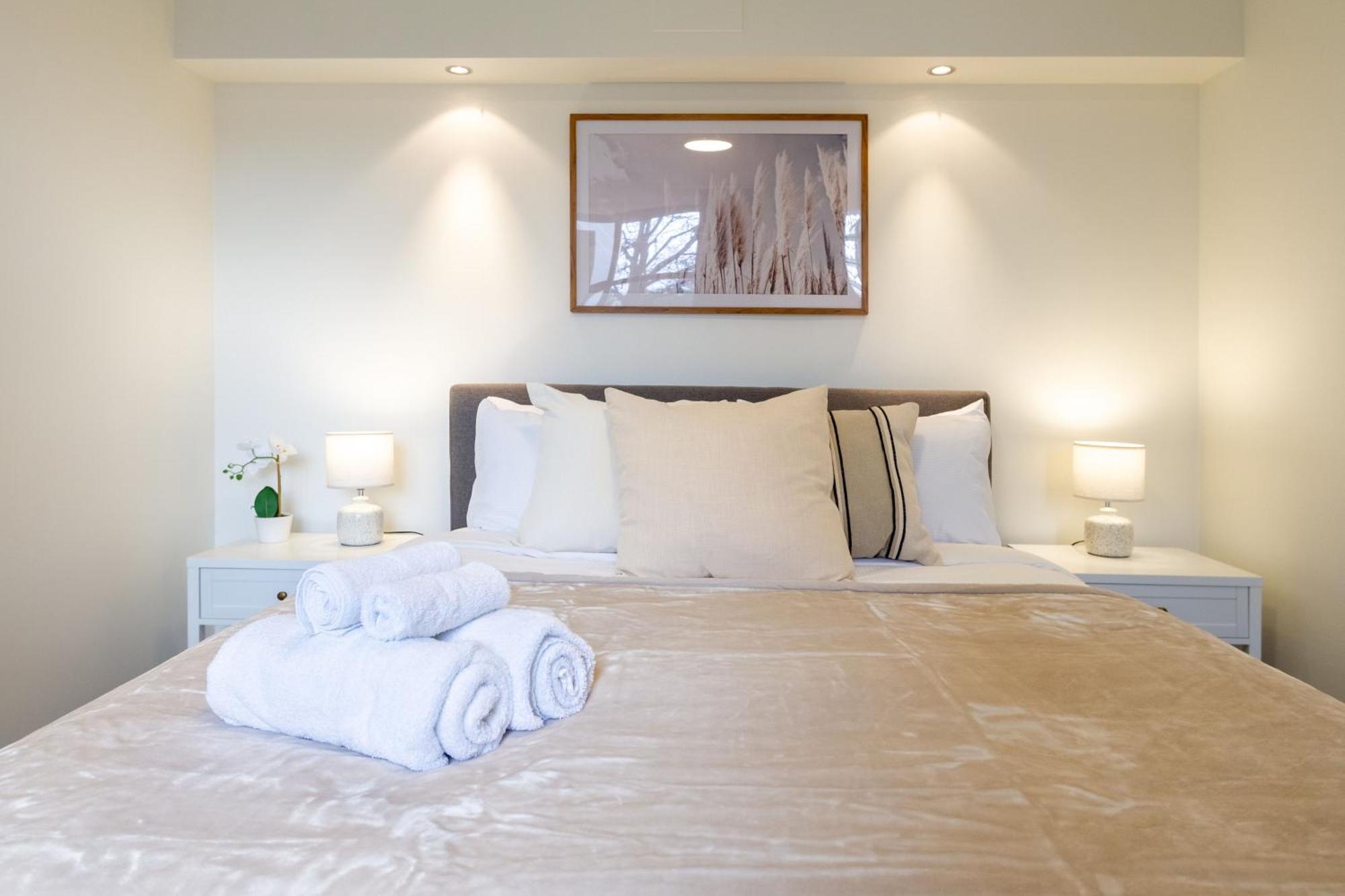Warm Chch Apartment Park View & Garage Parking Christchurch Ngoại thất bức ảnh