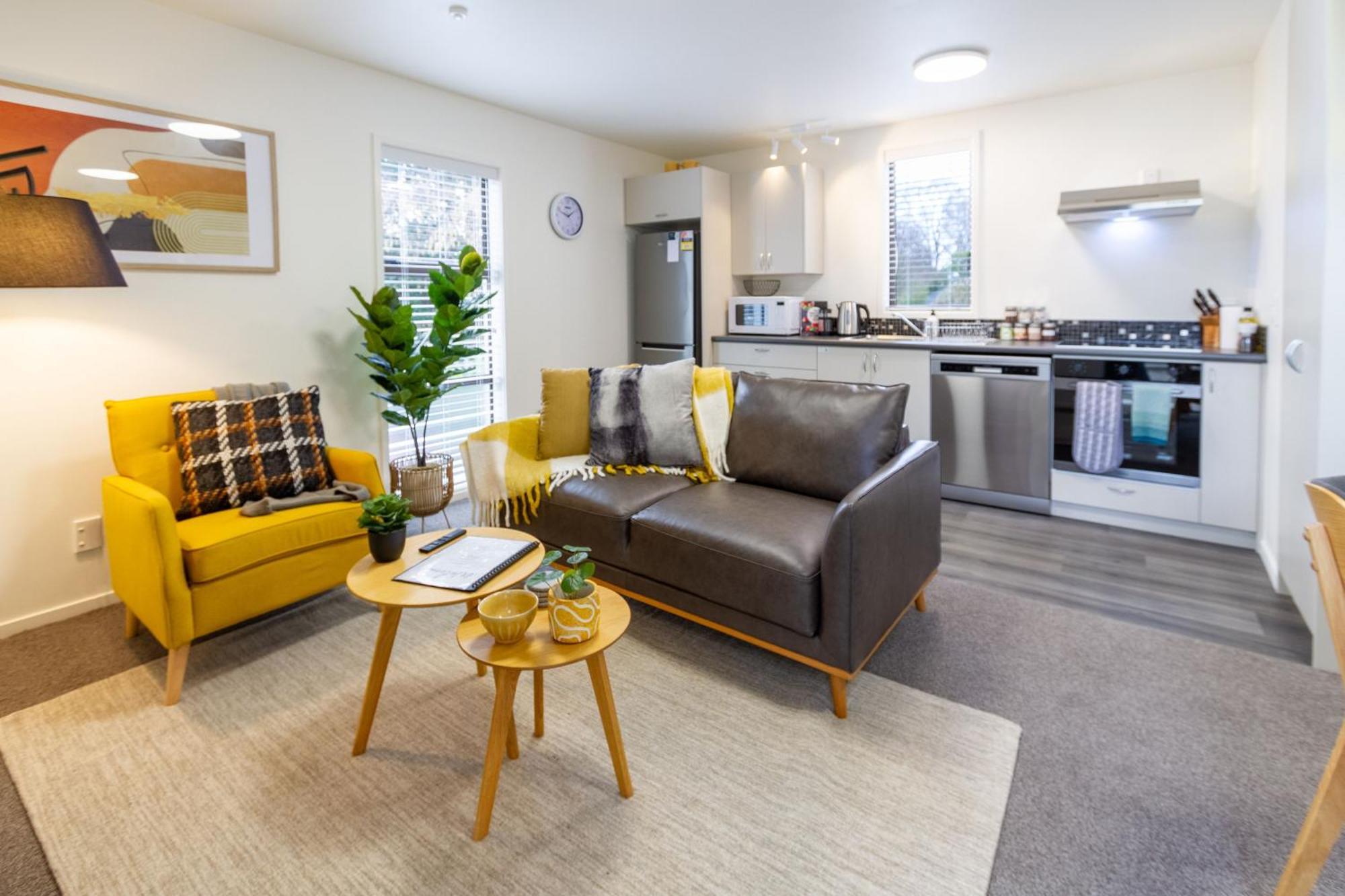 Warm Chch Apartment Park View & Garage Parking Christchurch Ngoại thất bức ảnh