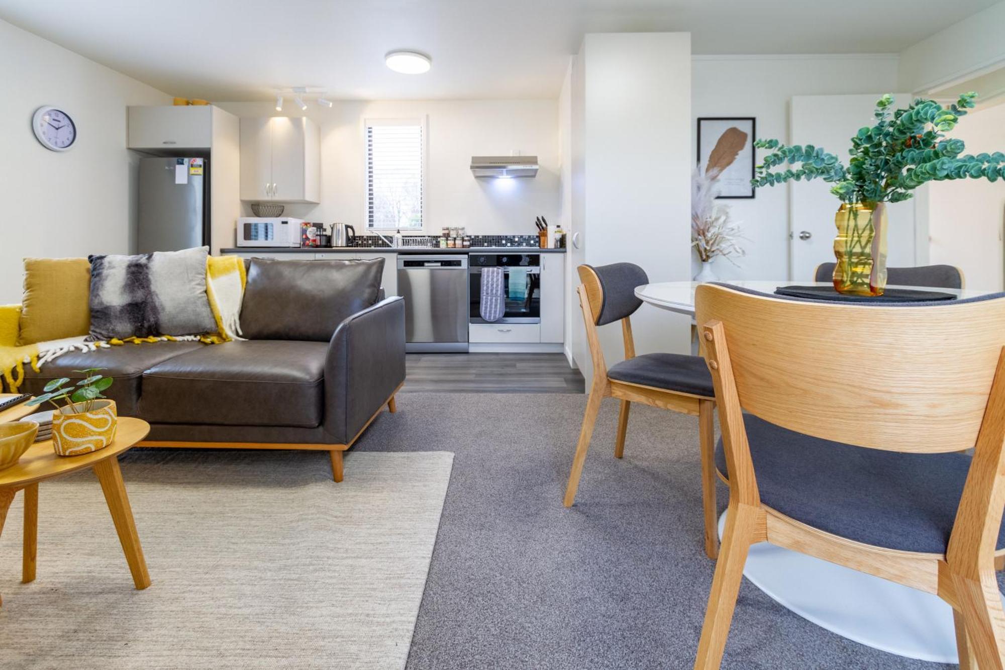 Warm Chch Apartment Park View & Garage Parking Christchurch Ngoại thất bức ảnh